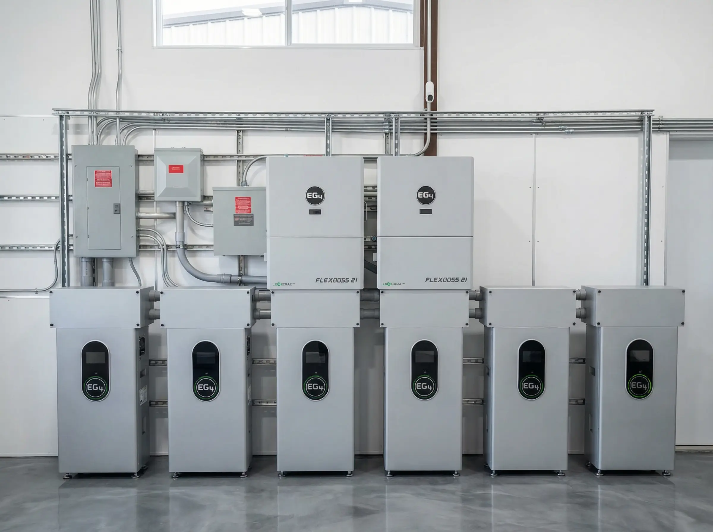 EG4 battery backup system installation for Brazos Valley home